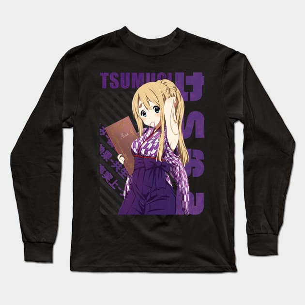 K-ON ! - Tsumugi Kotobuki Long Sleeve T-Shirt by Recup-Tout